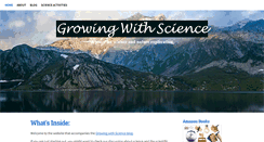 Desktop Screenshot of growingwithscience.com